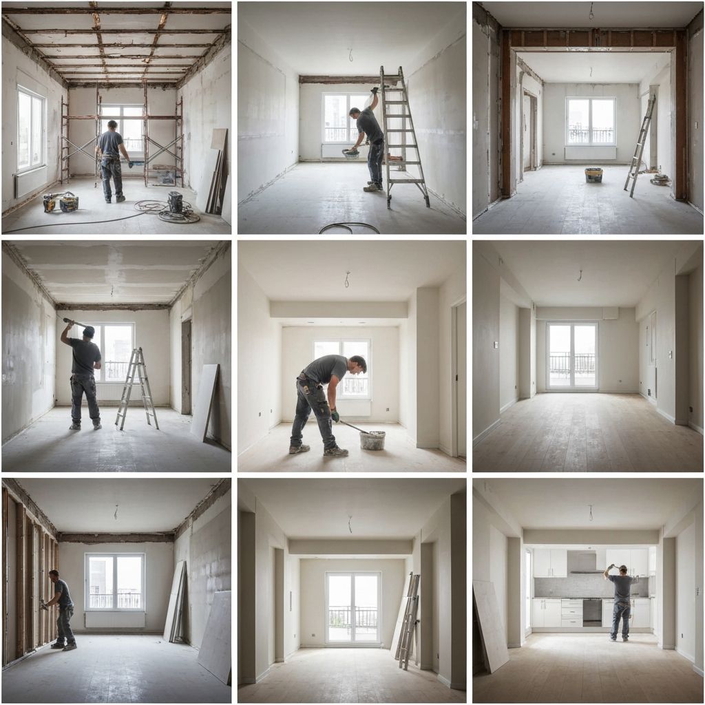 Этапы ремонта квартиры: полное руководство от А до Я